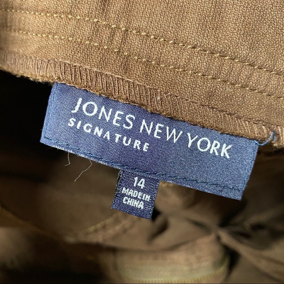 JONES NEW YORK SIGNATURE utility pants 14 - Picture 7 of 8